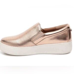 {STEVE MADDEN} Gracy Rose Gold Platform Slip On Sneaker